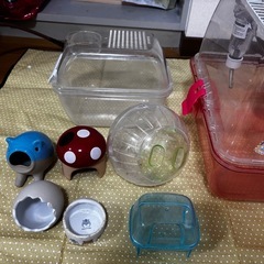 ハムスターゲージ一式の画像