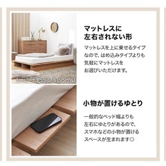 仮決定【LOWYA】ベッドフレーム＆マットレスの画像