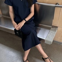 🧚🏻BIRTHDAY BUSH キーネックワンピースの画像