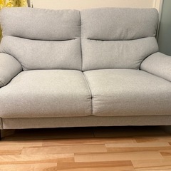 【ニトリ】2人掛けソファの画像