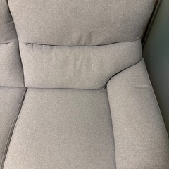 【ニトリ】2人掛けソファの画像