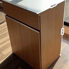 ダストキッチンカウンター  ゴミ箱付き 美品‼️の画像