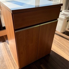 ダストキッチンカウンター  ゴミ箱付き 美品‼️の画像