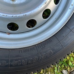 155/80R14スタッドレスホイールセット　プロボックスにの画像