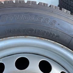 155/80R14スタッドレスホイールセット　プロボックスにの画像