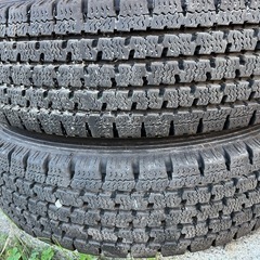 155/80R14スタッドレスホイールセット　プロボックスにの画像
