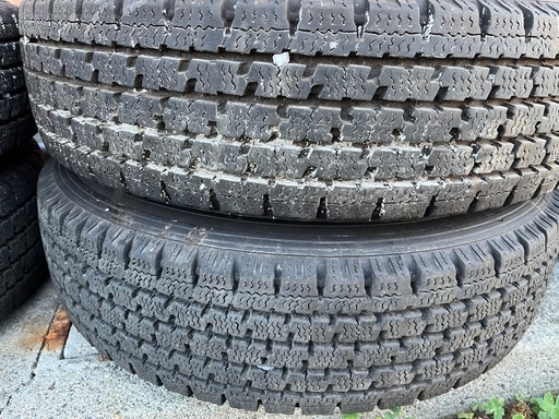 155/80R14スタッドレスホイールセットプロボックスに (kou) 広神戸の