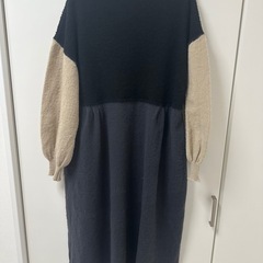 ノーブランド レディース ニットワンピース Lの画像