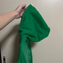 スタッフパーカー　緑　Mサイズの画像