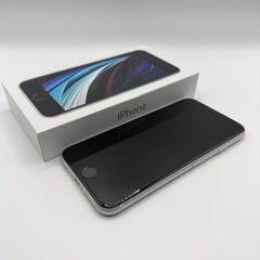 iPhone SE 第2世代 64GB ホワイト 美品／バッテリー94％／SIMフリーの画像