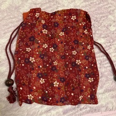 京都産の巾着袋
の画像