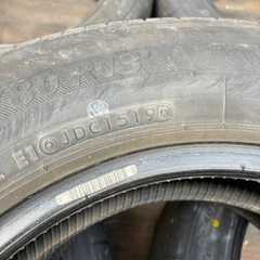 中古タイヤ‼️145-80-13‼️2本‼️の画像