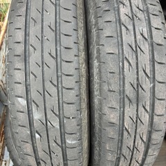 中古タイヤ‼️145-80-13‼️2本‼️の画像