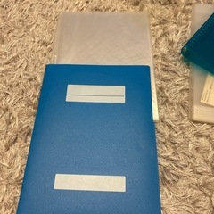 クリアファイル、クリアポケット　などの画像