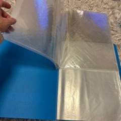 クリアファイル、クリアポケット　などの画像