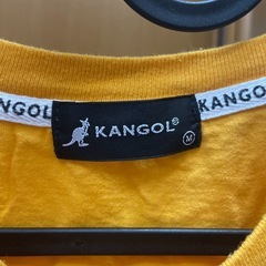 KANGOL Tシャツ イエローの画像