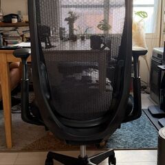 オカムラ シルフィー エクストラハイバック ブラックの画像