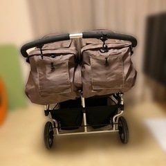 2人乗りベビーカーの画像