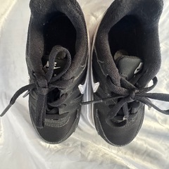 NIKE Kids 14cm ブラック スニーカーの画像