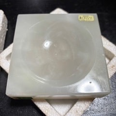 ONXY オニキス製灰皿 パキスタン国旗付きの画像