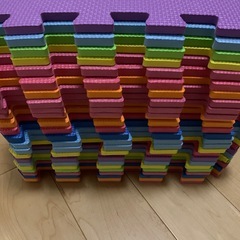 ジョイントマット　アルファベット26枚  カラフルの画像