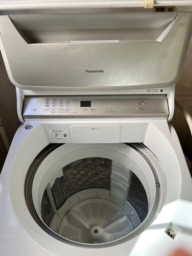 Panasonic 全自動洗濯機 NA-FA80H9 8.0kg
