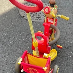 【受付中】【訳あり】アンパンマン　三輪車の画像