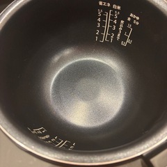 【美品・購入2ヶ月】山善  IH炊飯器 5.5合 YJN-E101(B)／低温調理対応・9種類炊き分けの画像