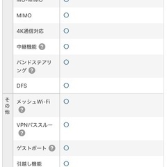 Wi-Fiルーター　BUFFALO WSR-5400AX6B-CG の画像