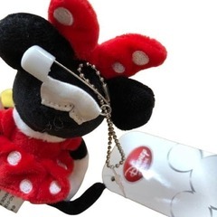 【Disney】ミニーマウス プラッシュキーチェーンの画像