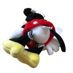 【Disney】ミニーマウス プラッシュキーチェーンの画像