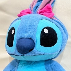 【新品未使用】スティッチ　ぬいぐるみ　うさ耳むすび　の画像