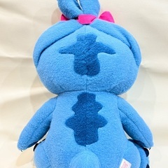 【新品未使用】スティッチ　ぬいぐるみ　うさ耳むすび　の画像