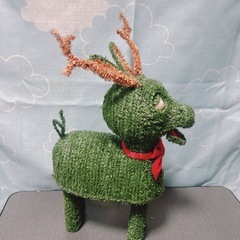 クリスマス　トナカイの画像