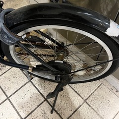 【取引決定】折りたたみ自転車修理必要の画像