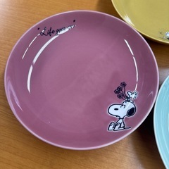 新未使用　peanuts スヌーピーパスタ皿　カレー皿3枚セットの画像