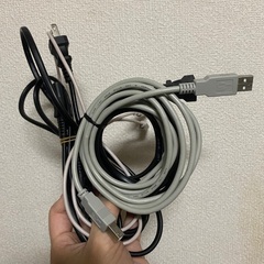 【インク詰】プリンタ 本体セット ケーブル付【ジャンク扱】の画像