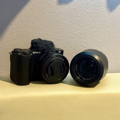 SONY ZV-E10 II ダブルズームキット【傷あり・動作良好】の画像