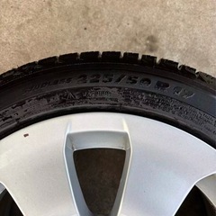 BMW225/50R17インチ ホイールセット タイヤ付き东京都引き取りも大歓迎の画像