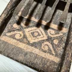 アジアン エスニック 手彫り 木彫 鉄琴 バリ島の画像