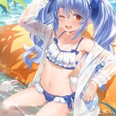 【新品・未使用】WIREFRAME（憂姫はぐれ） C100 兎田ぺこら A1タペストリーの画像