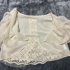 パーティードレス　ボレロ付の画像