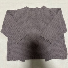 ベビーカーディガン（サイズ80）の画像