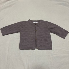 ベビーカーディガン（サイズ80）の画像