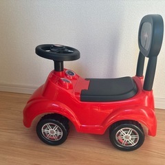 ktoys 赤い車 手押し車 ハンドル付き 乗用玩具 ビジーカー 乗り物 carの画像