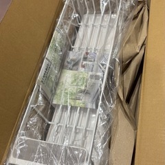 【新品・未開封】山崎実業（Yamazaki） スリム ツーウェイ 水切り ワイヤー バスケット ホワイトの画像