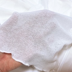 レタスフリル袖 シアートップスの画像