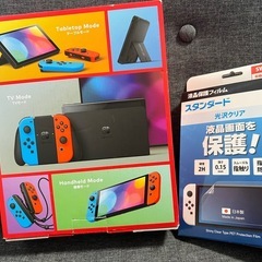 新古品　Nintendo Switch 有機EL ネオンの画像
