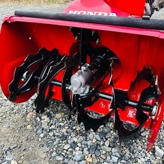値下げ！北海道　ホンダ　除雪機　HS1180 ハイブリッド　スノーラ　美品！整備点検済み！オーガ内シューター美品！の画像
