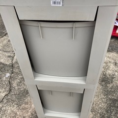 早い者勝ち！3段ゴミ箱の画像